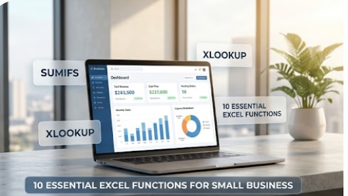 10 Essential Excel Functions for Small Business Owners (With Real Examples)