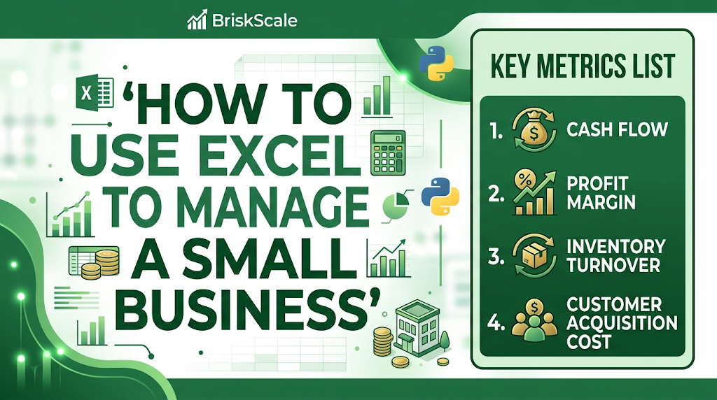 how to use excel to manage a small business