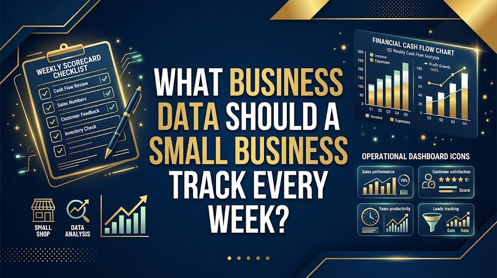 what business data should a small business track every week