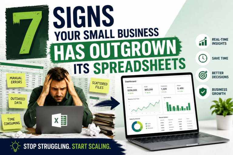 7 Signs Your Small Business Has Outgrown Its Spreadsheets